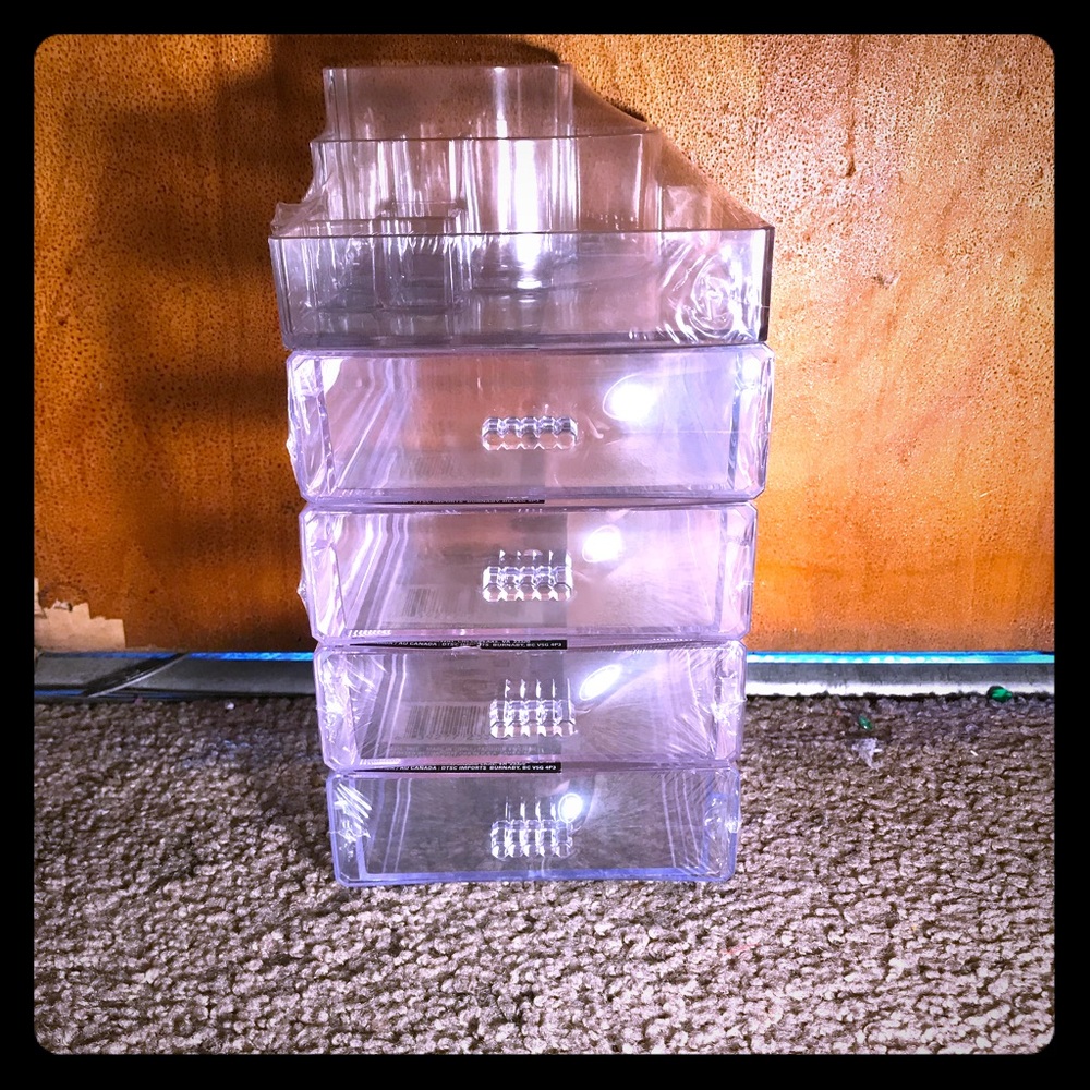 Acrylic Make Up Organizer